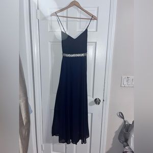 Stunning navy blue dress ! Worn once